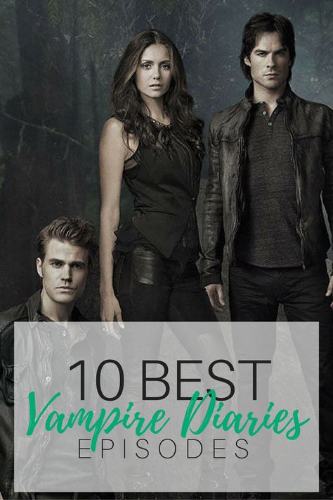 10 Best Vampire Diaries Episodes | As the long-running television show comes to an end, check out Damon, Stefan, Elena, and their friends and enemies in these top 10 episodes Dairy Book Design, Where To Watch Vampire Diaries For Free, Damon Stefan Elena, Vampire Diaries Episodes To Watch When, Dairy Book, Best Episodes Of Tvd, Tvd Episode List, Vampire Diaries Season 2, Stefan Elena