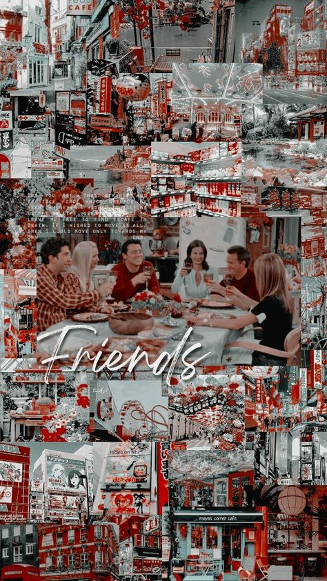 Christmas Friends Wallpaper, Friends Christmas Aesthetic Tv Show, Friends Tv Show Christmas Wallpaper, Christmas Wallpaper Friends, Friends Christmas Wallpaper, Friends Tv Show Wallpaper, Friends Aesthetic Wallpaper, Friends Collage, Friends Reunion