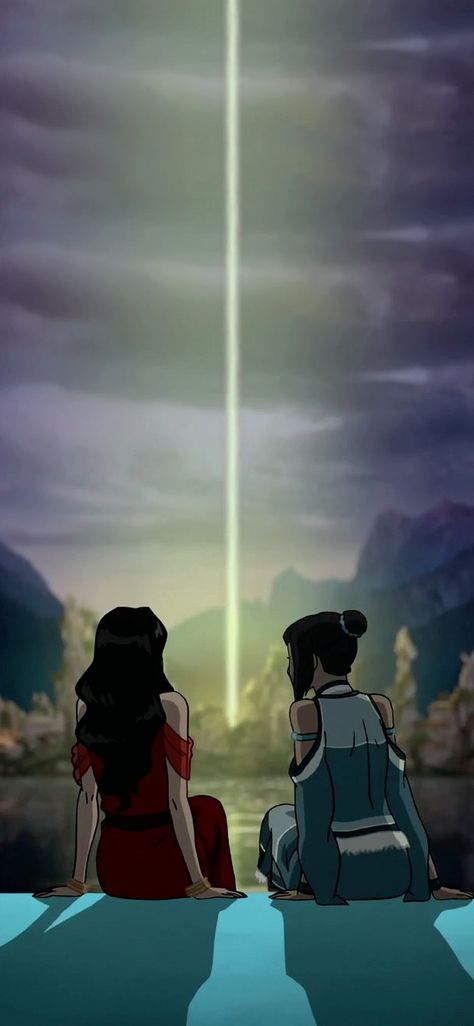 Kora And Asami, Avatar Ang, Asami Sato, Avatar Kyoshi, Star Wars Background, Goofy Drawing, Korra Avatar, The Legend Of Korra, Avatar The Last Airbender Art