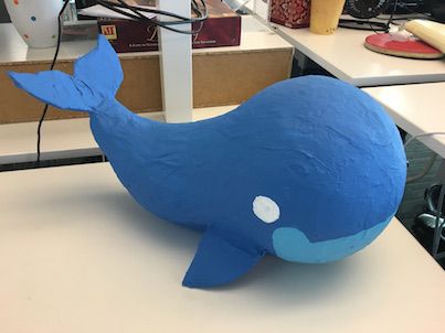 KennyCason.com - DataRank Whale Papier-mâché Paper Plate Awards, Sculpture Lessons, Paper Mache Animals, Underwater Theme, Diy Pinata, Paper Mache Clay, Hand Painted Gourds, Cardboard Sculpture, Paper Mache Art