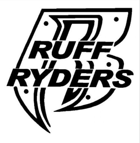 Ruff Ryders, Film Cut, R Logo, Skull Tshirt, Decals Stickers, High Performance, Color Options, Account Suspended, Vinyl