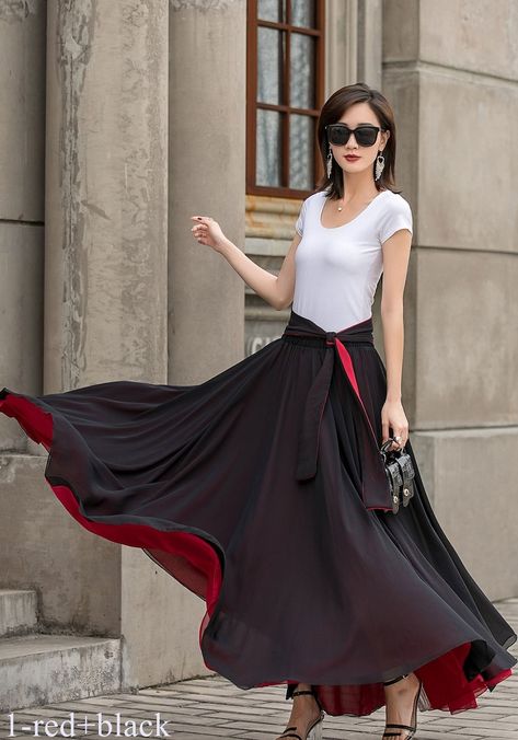 Cheap Flowy Full-length Maxi Skirt, Luxury Flowy Skirt Maxi Dress For Evening, Cheap Flowy Maxi Skirt For Party, Cheap Flowy A-line Maxi Skirt, Elegant Maxi Skirt For Party, Luxury Flowy Full Maxi Skirt, Cheap Black Flowy Maxi Skirt, Luxury Flowy Maxi Skirt For Evening, Luxury Flowy Skirt For Party