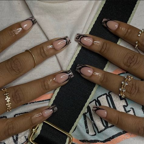 Dope Short Nail Designs, Nail Collection, Diy Acrylic Nails, Glow Nails, Creative Nail Designs, Classy Acrylic Nails, Short Square Acrylic Nails, Short Nail, Design Nails