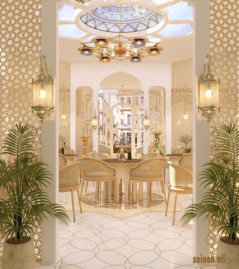 islamic resturant Hotel Restaurant Design, Architecture Design Drawing, House Furniture Design, Islamic Design, Restaurant Interior Design, House Furniture, Design Drawing, Restaurant Interior, Autodesk 3ds Max