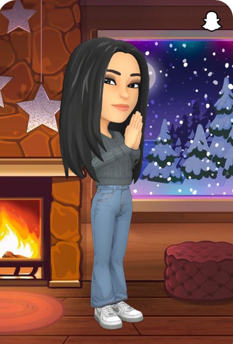 Winter Bitmoji, Bitmoji Aesthetic, Fall Bitmoji, Snap Outfits, Pretty Bitmoji Ideas, Bitmoji Snapchat, Snapchat Outfits, Cute Snapchat Bitmoji Ideas, Snapchat Avatar