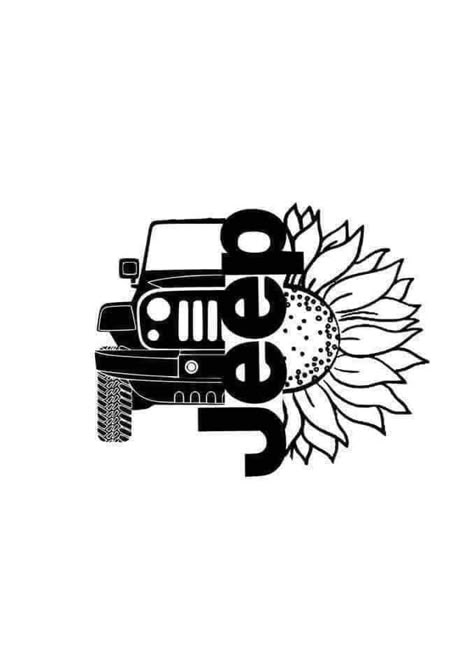 Jeep Spare Tire Covers Unique, Jeep Shirt Designs, Jeep Vinyl Decals, Shirt Designs Ideas, Jeep Silhouette, Jeep Life Decal, Halloween Jeep, Jeep Drawing, Jeep Tattoo