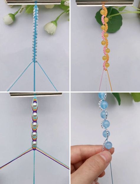 Diy Wire Jewelry For Beginners Simple Beaded Bracelets, Phone Number Bracelet, Easy Diy Bracelets, Simple Beaded Bracelets, Bracelets For Kids, Bracelet For Kids, Bracelet Tutorials, Diy Bracelets Tutorials, Diy Bracelets Easy