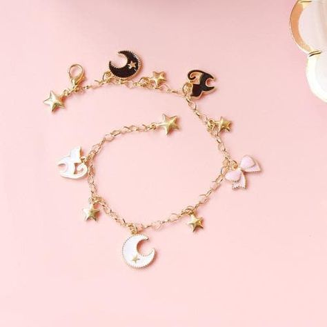 Cardcaptors Sakura Bracelet SP179469 - SpreePicky FreeShipping Asia Countries, Gold Bracelet, Charm Bracelet, Bracelet, Free Shipping, Gold, Instagram