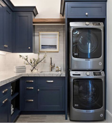 Transitional Laundry Room, Pantry Laundry Room, Laundry Time, Stylish Laundry Room, Dream Laundry Room, Mudroom Laundry Room, Laundry Room Layouts, Laundry Room Renovation, Modern Laundry Rooms