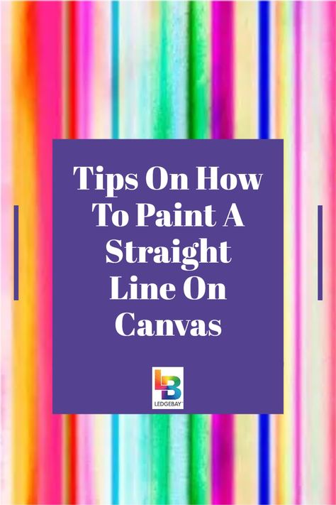 If you’re looking to improve your painting skills, one of the most important things to learn is how to paint straight lines on canvas. This can be a challenge for beginners, but with a little practice, you’ll be able to create clean and precise lines that will make your paintings look professional. In this blog post, we will teach you how to paint straight lines on canvas using a few simple steps. Let’s get started! How To Paint A Straight Line, Lettering On Canvas, Straight Line Painting, Things To Learn, Painting Skills, Furniture Flips, Canvas Letters, Favorite Paint, Straight Line