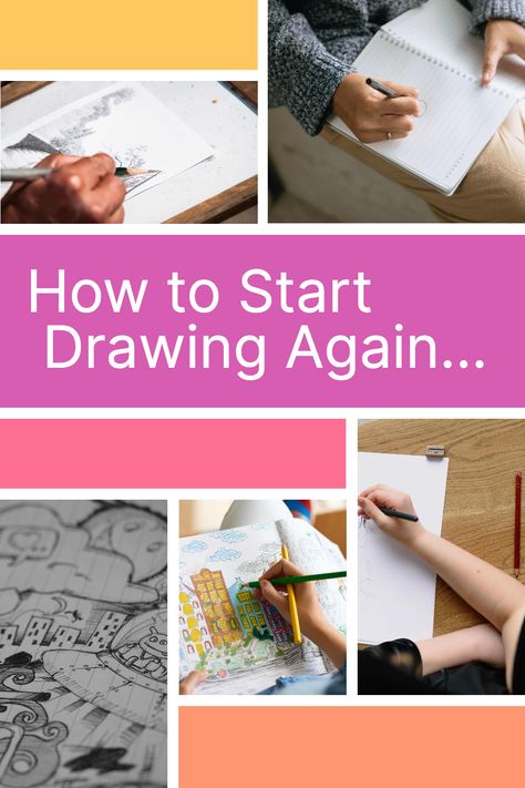 Wondering how to start drawing again? In this article, I will share some tips and tricks that have helped me get back into drawing and hopefully will help you too. Getting Back Into Drawing, How To Start Drawing Again, How To Get Back Into Drawing, Intro To Drawing, Get Back Into Drawing, Into Drawing, Jewel Drawing, Pencil Drawings Of Flowers, Drawing Software