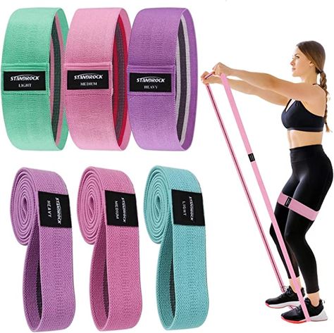 If you havent picked up a set of bands yet, you'll want to get a set of these before they're gone! Pilates Band, Quad Muscles, Bands Workout, It Band Stretches, Workout Bands, Yoga Band, Exercise Bands, Resistance Band Workout, Resistance Band Set