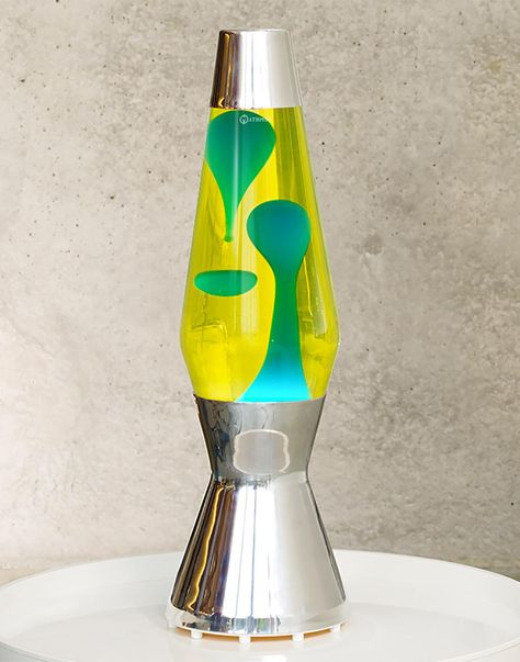 London 60s, Classic Lamp, Swinging London, Lava Lamps, Lamps For Sale, The 60s, Lava Lamp, Yellow Blue, Novelty Lamp