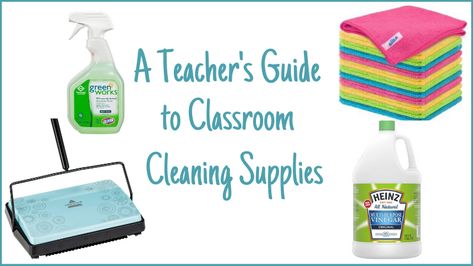 20 Must-Have Classroom Cleaning Supplies (Trust Us, You Need These!) - WeAreTeachers Classroom Supplies Organization, Clean Classroom, Classroom Organization Elementary, Problem Based Learning, We Are Teachers, Elementary School Classroom, Instructional Technology, School Supplies List, Instructional Strategies