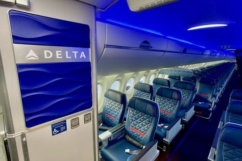 Throughout the pandemic, Delta was one of the major U.S. carriers to guarantee flyers extra space by blocking the middle seat for additional social distancing Delta Airplane, Winter Schedule, Delta Flight, Miami International Airport, Delta Air Lines, Caribbean Vacations, Airline Flights, Air Lines, Delta Airlines