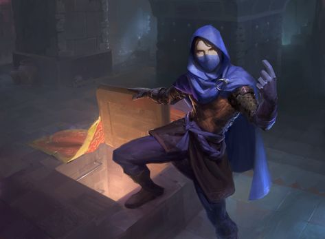 ArtStation - MTG: Shortcut seeker Way Of Shadow Monk, Shadow Monk, Tomb Of Horrors, Dnd Monk, Monk Dnd, Rpg Characters, Party Hacks, Martial Artist, Wizards Of The Coast