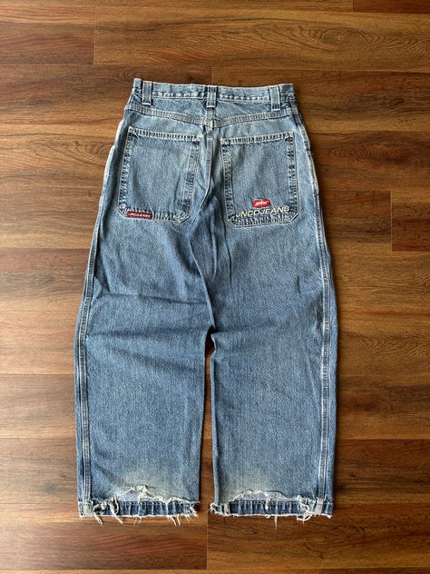 Jancos Jeans, Jnco Jeans Women, Jnco Jeans Outfit, Baggy Vintage Jeans, Vintage Baggy Jeans, 90s Pants, Mode Hippie, Jnco Jeans, 90s Jeans