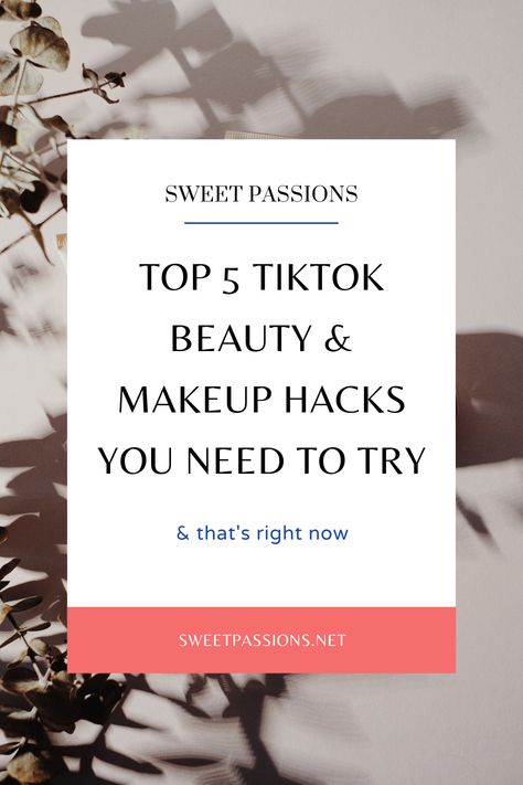 Tik Tok provides a lot of great skincare, beauty and makeup tips and tricks. Here are top 5 you need to try. These tik tok beauty hacks will make your life so much easier. Tik Tok beauty | skincare tips | beauty hacks | tik tok beauty hacks videos #tiktokbeautyhacks Tik Tok Beauty Products, Beauty Hacks Videos, Tik Tok Beauty, Tiktok Beauty, Makeup Tips And Tricks, Beauty And Makeup, Makeup Hacks, Hacks Videos, Beauty Hacks Video