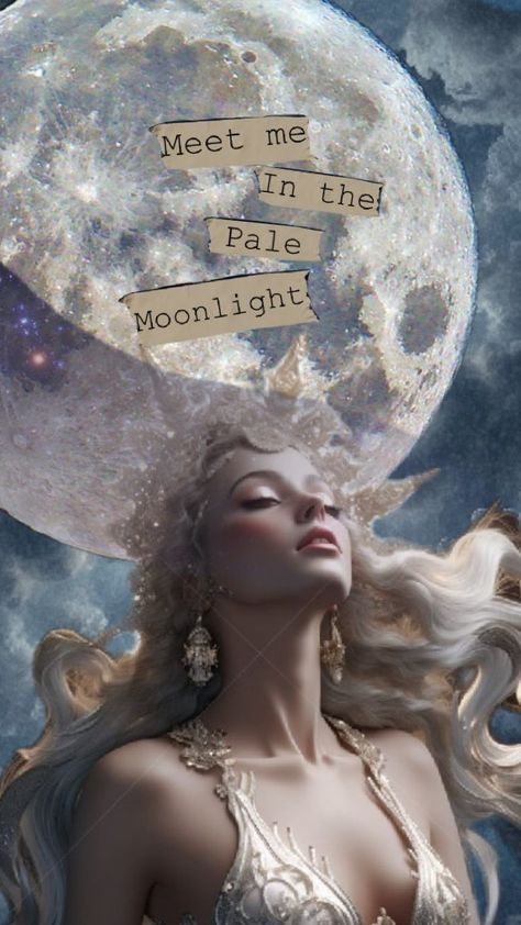 Moon Goddess Selen Moon Goddess, Selene Aesthetic, Diana Goddess, Goddess Selene, Moon Goddess Art, Hawaii Wall Art, Goddess Aesthetic, Star Goddess, Art Things