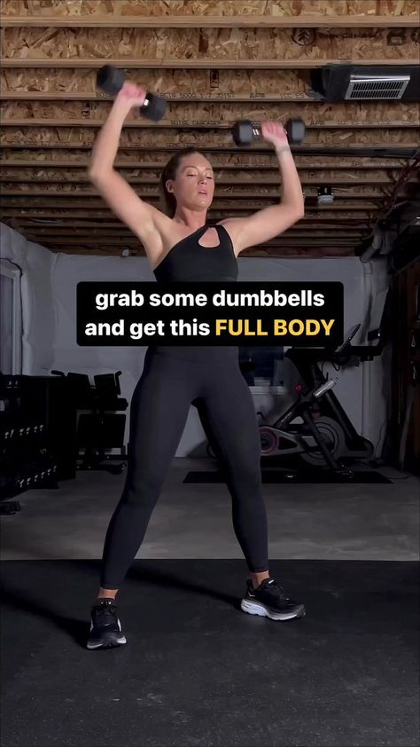 FULL BODY straight from inside my dumbbell only weekly workouts plan, over 9,500 ladies follow weekly, are you with us?! 🙋🏼‍♀️ #fullbody #dumbbells #dumbbellworkout #homeworkout #workoutplan #workoutroutine #athomeworkouts | Movement With Julie | Movement With Julie · Original audio Movement With Julie, Workouts Plan, Weekly Workouts, Dumbell Workout, Workout Splits, Weekly Workout Plans, Leg And Glute Workout, 30 Minute Workout, Heath And Fitness