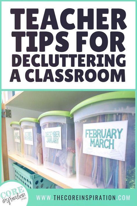 Get ideas to make organizing and decluttering your classroom easy! These teacher organization tips are for organized teachers or those aspiring to be more organized! Get ideas to setup your elementary classroom so it stays organized throughout the year. Learn the top hacks for using binders and tubs to keep everything organized in elementary. Read more here! Best Classroom Storage, Organization Ideas For Teachers, Worksheet Organization Teacher, Organizing Ideas For Classroom, Kindergarten Teacher Organization, Lesson Plan Storage Ideas, Teacher Paperwork Organization, Classroom Organization Prek, Organizing Teacher Files