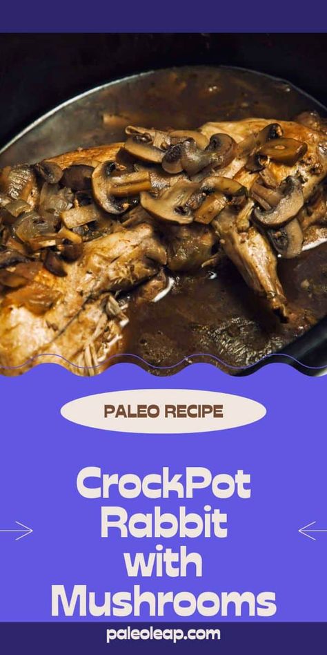 Slow Cooker Rabbit Recipes, Crockpot Rabbit Recipe, Slow Cooker Rabbit, Easy Rabbit Recipe, Rabbit Recipe, Rabbit Recipes, Rabbit Stew, Rabbit Dishes, Goat Recipes