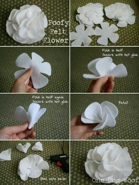 Perlengkapan Bayi Diy, Săpunuri Handmade, Make Paper Flowers, Felt Flowers Diy, Diy Flores, Fleurs Diy, How To Make Paper Flowers, Fabric Flowers Diy, Make Paper