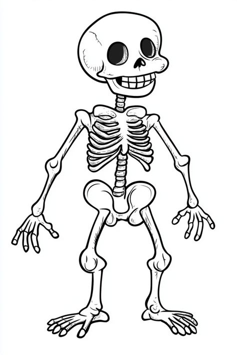 Skeleton Coloring Pages, Colouring Page, Colouring Pages, Toddler Activities, Coloring Pages For Kids, Skeleton, Coloring Pages, For Kids, Color