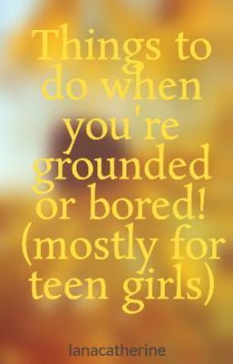 Things to do when you're grounded or bored! For teen girls, have a non-bored spring break everyone!! Lol Craft To Do When Bored, Crafts To Do When Your Bored, Girls When, Bored Jar, Diy Crafts For Teen Girls, Teen Friends, Diy Crafts For Teens, Teen Fun