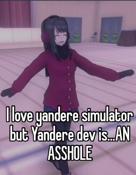 Yandere Girl Meme, Yandere Characters Anime, Ayano X Oka, Oka Yandere Simulator, Ayano Yandere Simulator, Yandere Simulator Ayano, Yandere Simulator Memes, Yandere Simulator Fan Art, Yendere Simulator