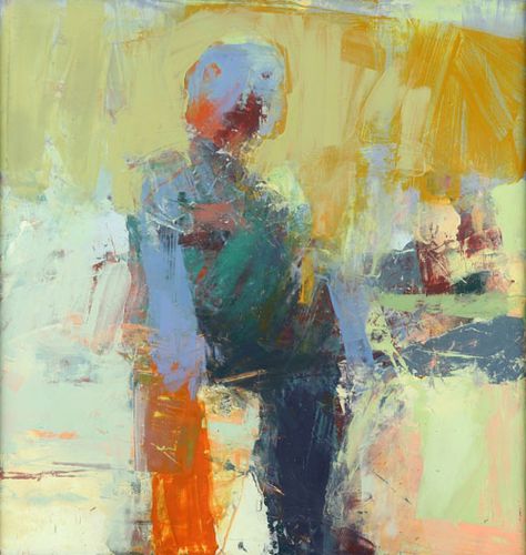 Henry  Jackson - Henry Jackson at Seager Gray Gallery shows Untitled 1077 a painterly abstract figure in oil and cold wax. Henry Jackson, Cold Wax Painting, Jackson's Art, Encaustic Art, Abstract Expressionist, Western Art, Abstract Artists, Figure Painting, Figurative Art