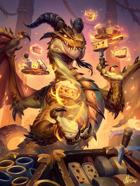 Draw A Dragon, Battle Mage, Art Splash, Caracter Design, Bronze Dragon, New Illustration, Splash Art, Fantasy Monster, Wow Art