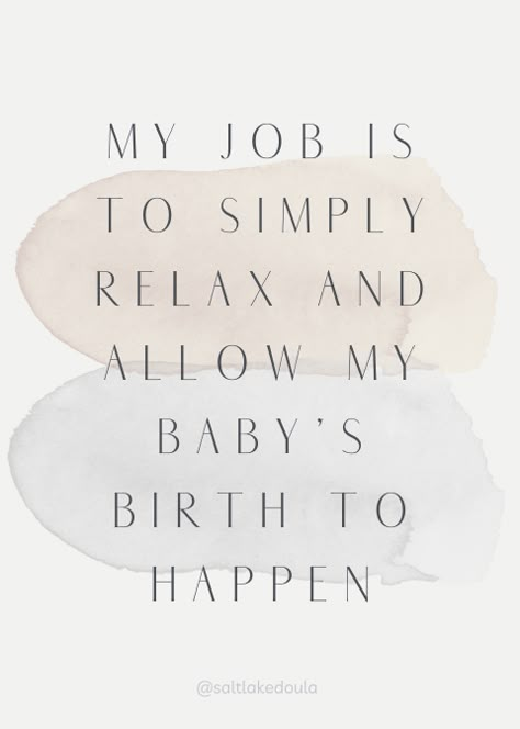 Birthing Vision Board, Positive Labour Affirmations, Pregnancy Mood Board, Birthing Affirmations Positive, Natural Birth Affirmations, Labor Motivation, Hypnobirth Affirmations, Birth Vision Board, Postpartum Motivation