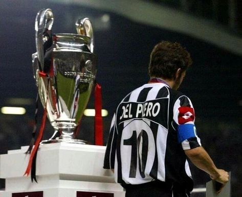 Alessandro Del Piero after the dramatic penalty shootout in the UEFA Champions League Final. AC Milan claimed their sixth European Cup triumph and their first in nine seasons after edging out Juventus in a nail-biting penalty shoot-out at Old Trafford. PENALTY SHOOT-OUT Juventus 0-0 Milan (Trezeguet misses) Juventus 0-1 Milan (Serginho scores) Juventus 1-1 Milan (Birindelli scores) Juventus 1-1 Milan (Seedorf misses) Juventus 1-1 Milan (Zalayeta misses) Juventus 1-1 Milan (Kaladze misses) Juv... Penalty Shootout, Vintage Tracksuit, Alessandro Del Piero, Football Images, Football Icon, European Cup, Football Is Life, Nail Biting, Juventus Fc