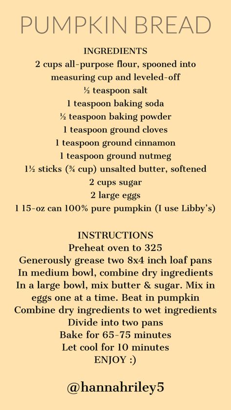 Pumpkin Bread Homemade, Spiced Pumpkin Bread Recipe, 2 Loaf Pumpkin Bread Recipe, Homemade Pumpkin Bread Recipe, Best Pumpkin Loaf Recipe, Libby’s Pumpkin Bread Recipe Homemade, Vintage Pumpkin Bread Recipe, Pumpkin Fry Bread, Homemade Pumpkin Delights