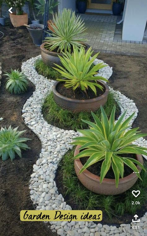 Grasses Landscaping, Front Porch Ideas Curb Appeal, Front Porch Ideas For Mobile Homes, Front House Landscaping, Small Backyard Patio, Small Backyard Pools, Budget Backyard, House Landscape, Small Backyard Design