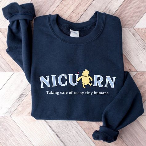 Nicu Nurse Sweater, Future Nicu Nurse Aesthetic, Nicu Nurse Sweatshirt, Nicu Nurse Aesthetic, Nicu Sweatshirt, Pediatric Oncology, Delivery Nurse Gifts, Nurse Crewneck, Nursing School Motivation