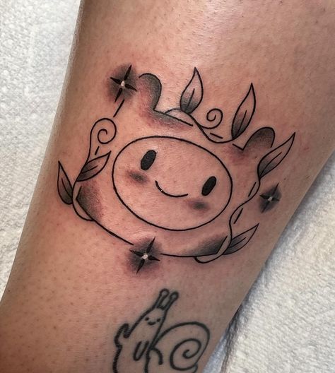 finn from my original adventure time apprentice flash for madison! thank you so much friend :) and thanks for looking y’all! ✨💕 - - - - - #adventuretimetattoo #adventuretime #finnthehuman #tattooapprentice #iowatattooartist #iowatattoo #omahatattoos #cutetattoos Adventure Time Tattoo Matching, Fine Line Adventure Time Tattoo, Adventure Time Sibling Tattoo, Matching Adventure Time Tattoos, Everything Stays Tattoo, Adventure Time Patchwork Tattoo, Adventure Time Tattoo, Everything Stays, Tattoo Apprentice