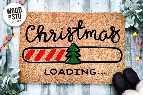 🎄 Discover the Joy of Christmas with Our Premium Coir Doormats! 🎄 Step into the holiday season with our exceptional doormats, crafted from 100% coir and adorned with custom UV-printed designs that capture the spirit of Christmas. These mats combine the durability of coir with festive designs that bring warmth and cheer to your doorstep, enduring through the season and beyond. Our doormats are more than just a holiday decoration - they are built to last. The 100% coir material, known for its st Christmas Doormat Painting, Christmas Door Mats Diy, Diy Christmas Mat, Christmas Doormat Diy, Christmas Door Mat Diy, Christmas Door Mat Ideas, Diy Christmas Door Mat, Doormat Ideas Funny, Doormat Painting