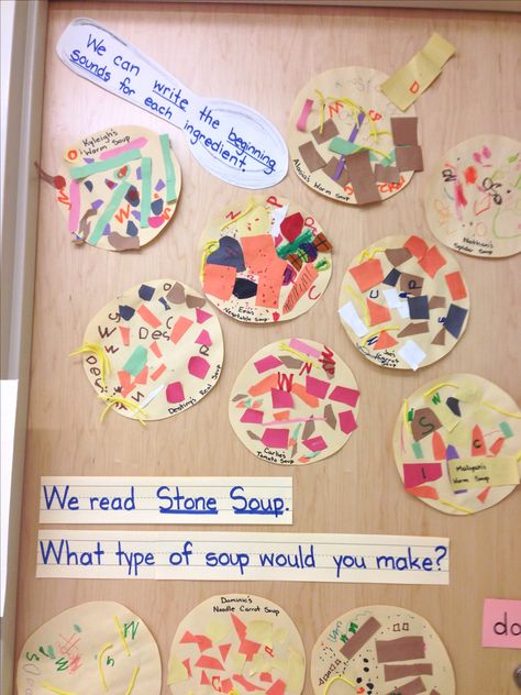 What kind of Stone soup would you make? Soup Theme Preschool, Stone Soup Craft Preschool, Stone Soup Lesson Plans, Stone Soup Activities Kindergarten, Soup Craft Preschool, Stone Soup Preschool, Stone Soup Craft, Cooking Preschool Theme, Bread Creative Curriculum