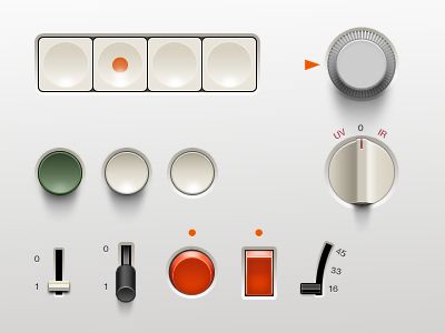 UI Ui Design Tutorial, Braun Dieter Rams, Interaktives Design, Ui Buttons, Mobile Ux, Android App Design, Ios App Design, Braun Design, Ui Animation