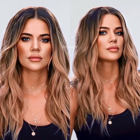 Khloe Kardashian Highlights, Kylie Kardashian Hair, Chloe Kardashian Hair, Kardashian Hair Color, Khloe Hair, Khole Kardashian, Khloe Kardashian Hair, Instagram Baddies, Khloe Kardashian Photos