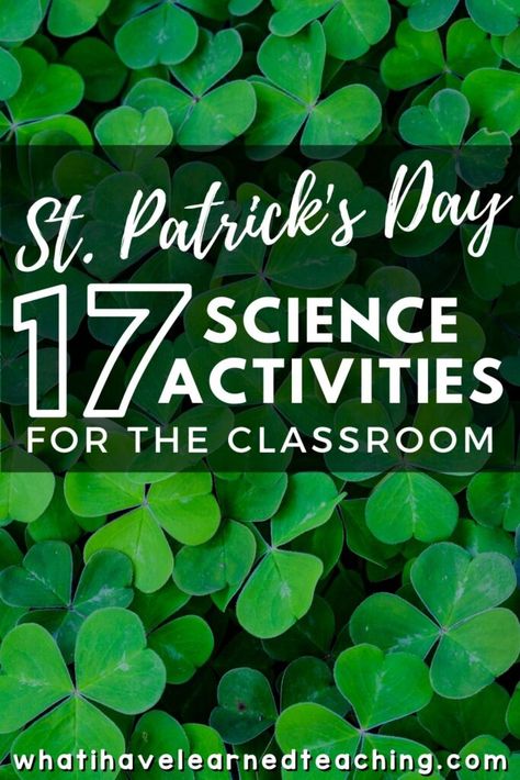 St Patrick's Day Stem Kindergarten, Saint Patrick’s Day Activities For Kids, St Patricks Stem Activities For Kids, St Patricks Day Stem Activities Elementary, Saint Patricks Day Stem Activities, St Patricks Day Experiment, St Patricks Day Stem For Kids, St Pattys Activities, St Patrick’s Day Science Activities