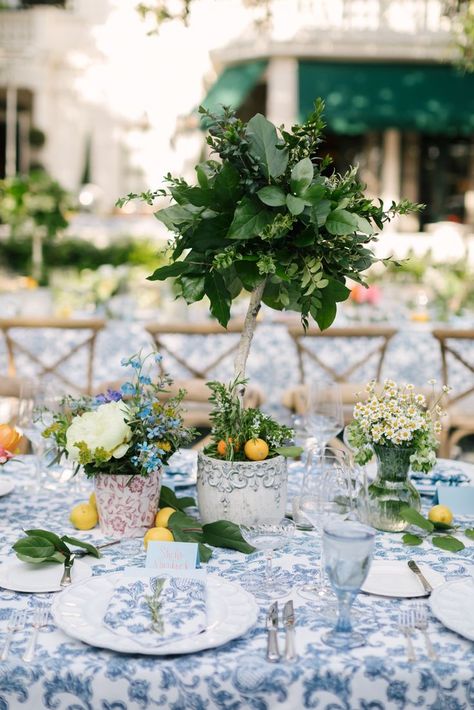 Provence Themed Wedding, Pattern Table Cloth Wedding, Summer Supper, Sangeet Decor, Al Fresco Wedding, Italian Inspired Wedding, Mediterranean Wedding, French Baby, Italian Table