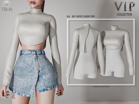 Sky Outfit, Sims 4 Tsr, The Sims 4 Skin, The Sims 4 Pc, Sims 4 Download, The Sims 4 Packs, Sims 4 Teen, Sims 4 Dresses, Sims 4 Toddler