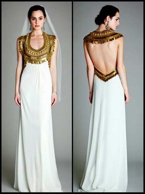 Goddess Dress by Temperley London Clothes Fancy, Egyptian Dress, Dramatic Dresses, Ramadan 2024, Ethiopian Traditional Dress, Egyptian Fashion, Egypt Fashion, Fantasy Outfits, Macrame Dress