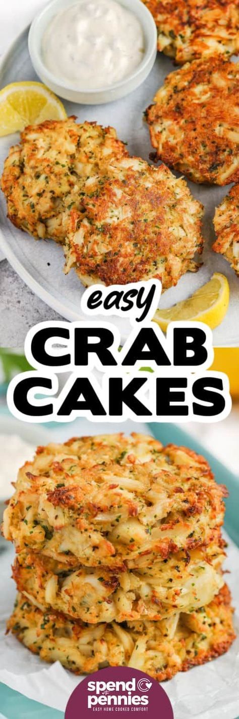 Best Ever Crab Cakes, Easy Crab Cakes Recipe Simple, Salmon And Crab Cakes Patties Recipe, Crab Cakes Canned Crab Meat, Copycat Joes Crab Shack Crab Cakes, Old Bay Crab Cakes, Crab Cakes With Panko Bread Crumbs, Easy Tartar Sauce, Homemade Crab Cakes