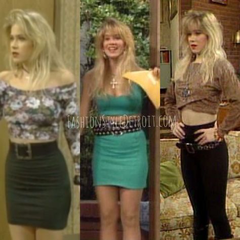 Vintage Rock Style, Kelly Bundy, Tv Characters Outfits, 80 Fashion, Christina Applegate, 80’s Fashion, Badass Style, 90s Outfit, Hilary Duff