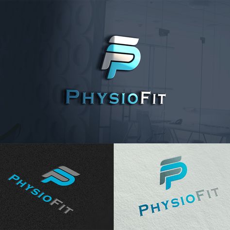 Physiotherapy logo (PF) by muhammadzaeni Pf Logo Design, Physiotherapy Logo, Honey Logo, Logo Pen, Clinic Logo, Gym Logo, Fit Logo, Clinic Design, Financial Analysis