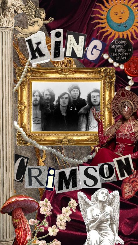 ~king crimson for the prog rock girlies~ #progrock #vintage #music #progressivemusic #70smusic #kingcrimson John Wetton, King Crimson, Peter Gabriel, 70s Music, Progressive Rock, Song Playlist, Band Posters, Music Studio, Vintage Music